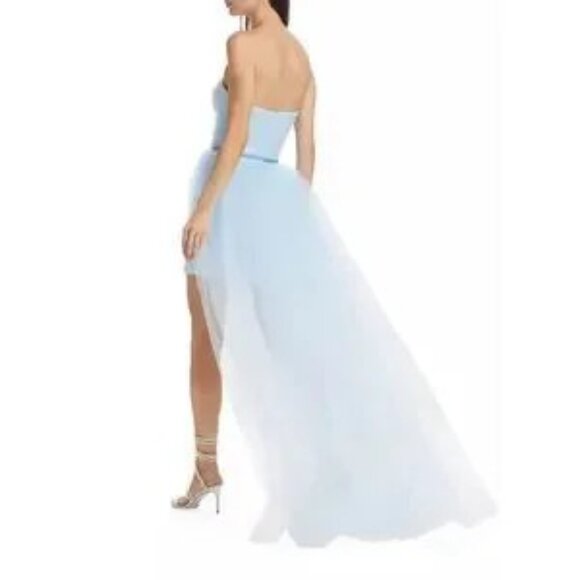 NWT Atelier Prabal Gurung Irma Sequin High-Low Mini Dress Blue Size 2 $3955 - Picture 12 of 14